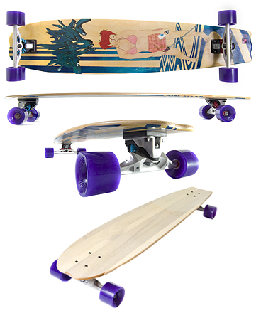 Skate board - longboard photography